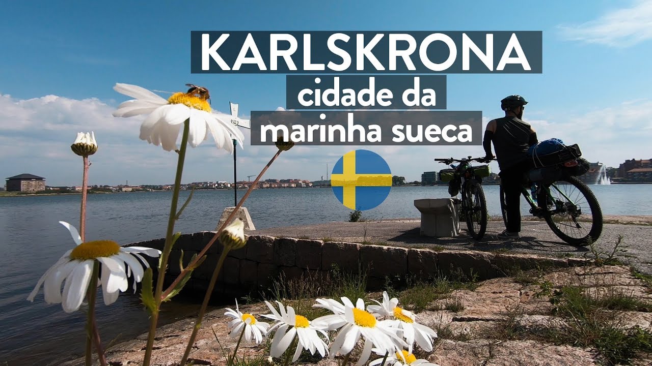 Pedal por Karlskrona - um lindo arquipélago ao sul da Suécia