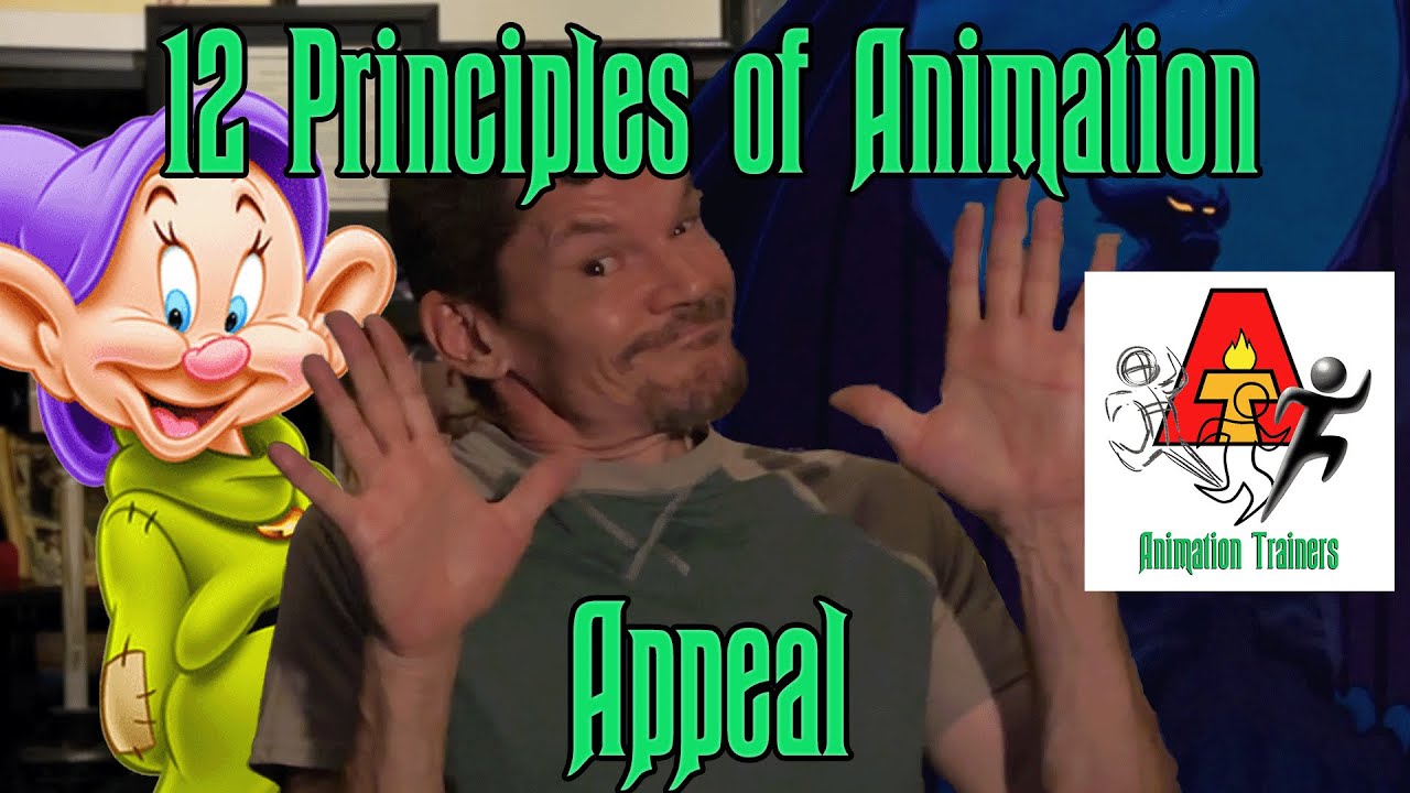 Appeal: the Mystery Ingredient in Animation - 12 Principles of Animation