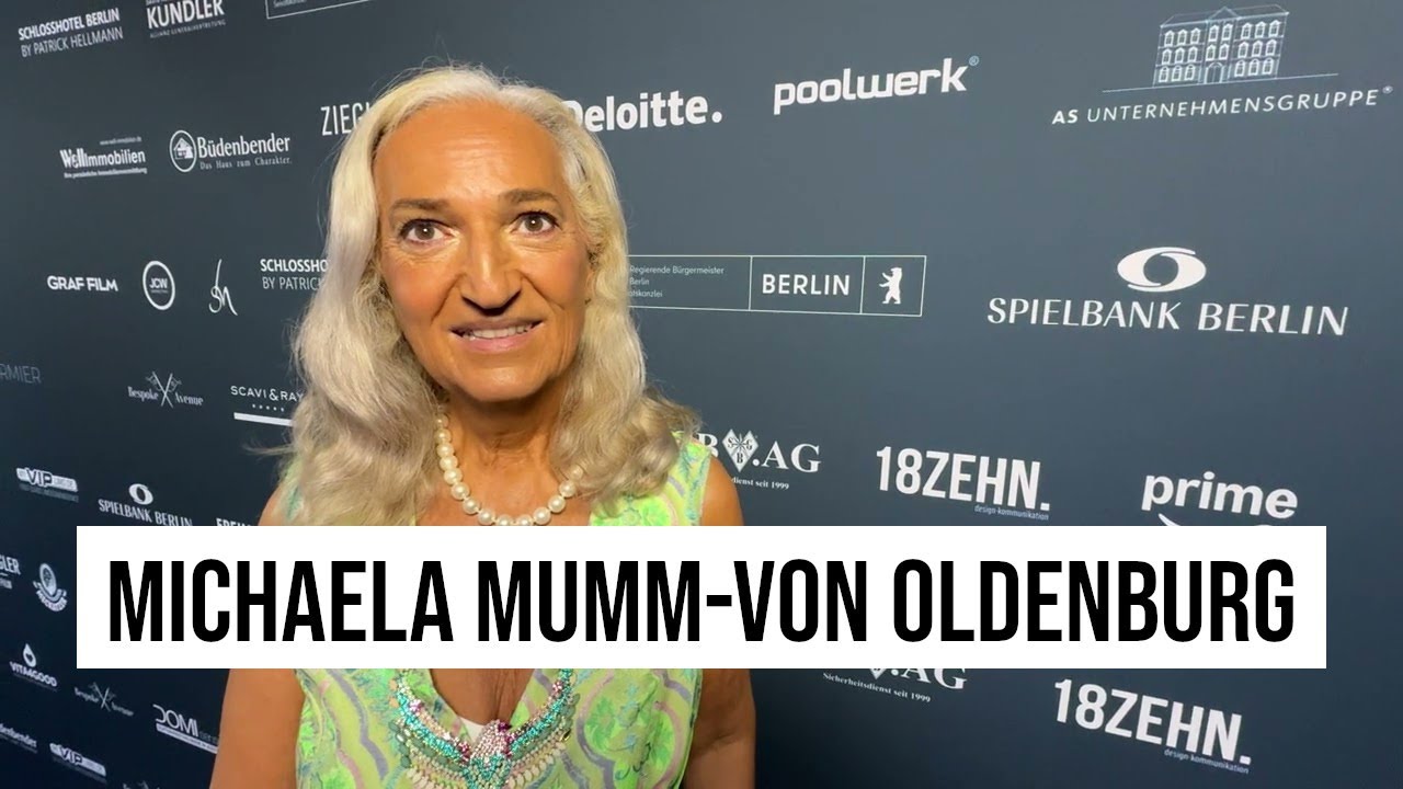 09.09.2024 #Berlin Frauen ab 40 sind wunderbar: Michaela Mumm-von Oldenburg: Frauenförderung im Film