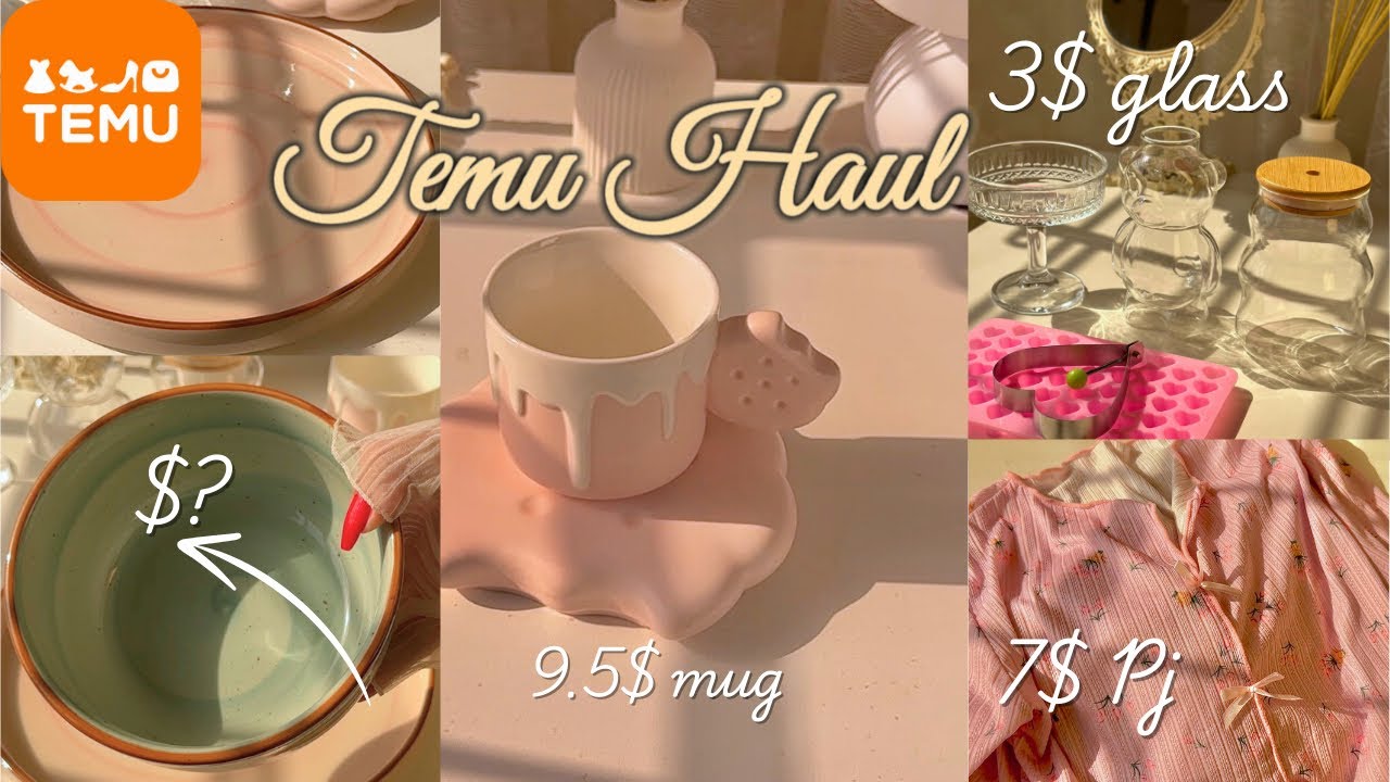 Temu Household & Crockery Haul 2025 🍽️🛒 | Affordable Kitchen Finds, Dinnerware & Household goods
