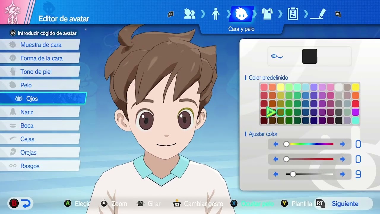 Creo mi avatar / Inazuma Eleven Heroes Victory Road