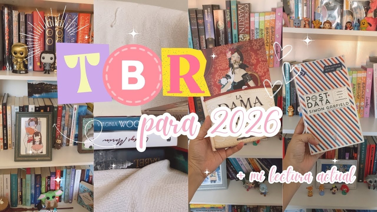 TBR anual + mi lectura actual 💕