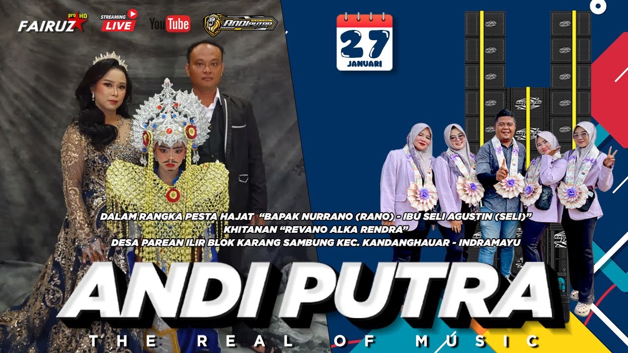 🔴 LIVE | ANDI PUTRA ONE | DS ILIR BLOK KARANG SAMBUNG KEC. KANDANGHAUR - INDRAMAYU | 27 JANUARI 2026