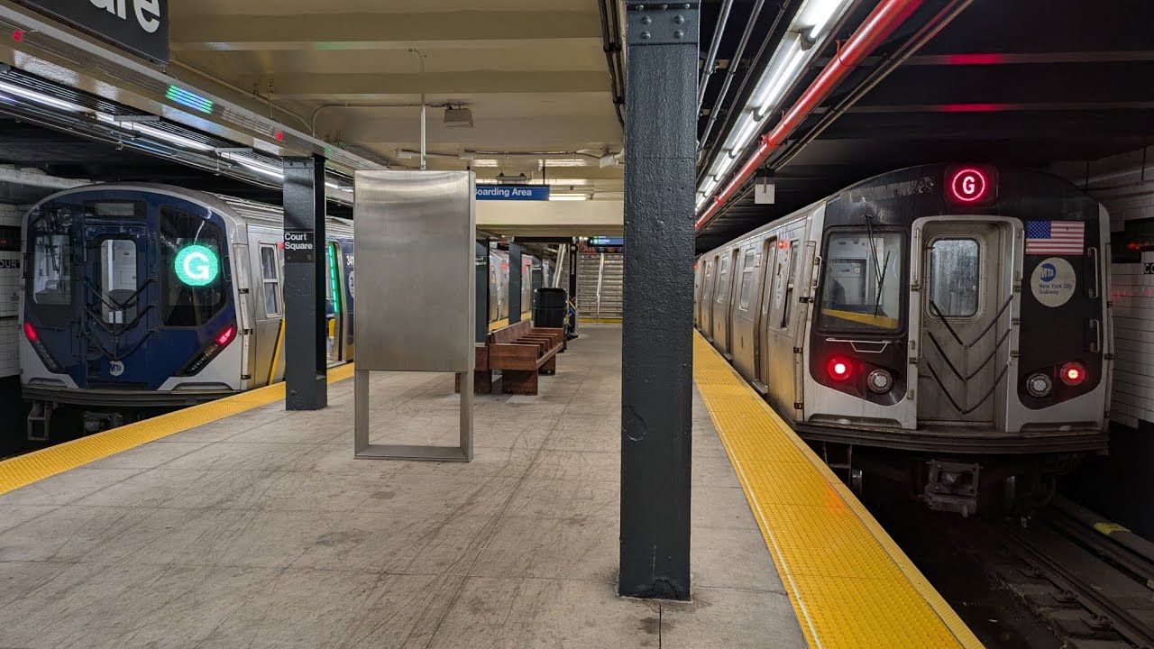 NYC Subway: R160 Temporarily on the G Line 