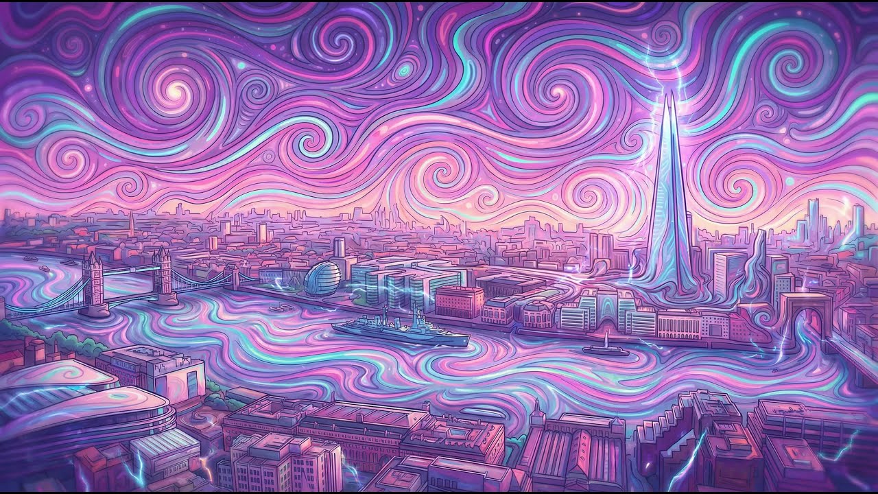 dreamy psychedelic london lo-fi 🌙 | relaxing lofi for study, focus & sleep