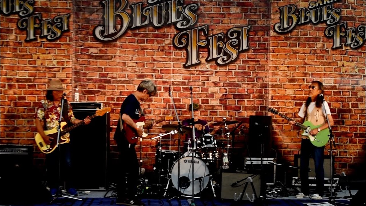 永井ホトケ隆 & SBSF BAND 【 Ain't Nobody's Business アンコール曲 】  @ 2023年 第8回 堺ブルースフェスティバル