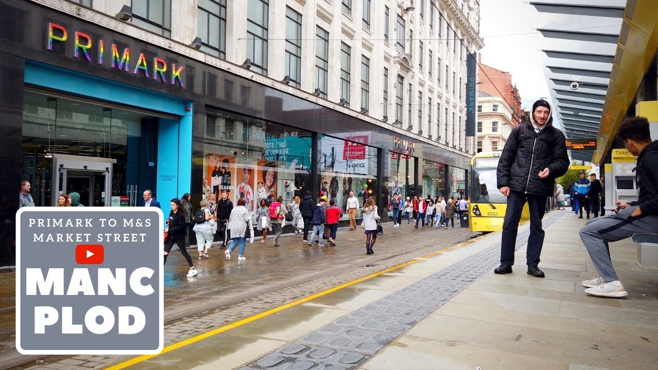 Primark to M&S | Market Street, Manchester [4K60fps]