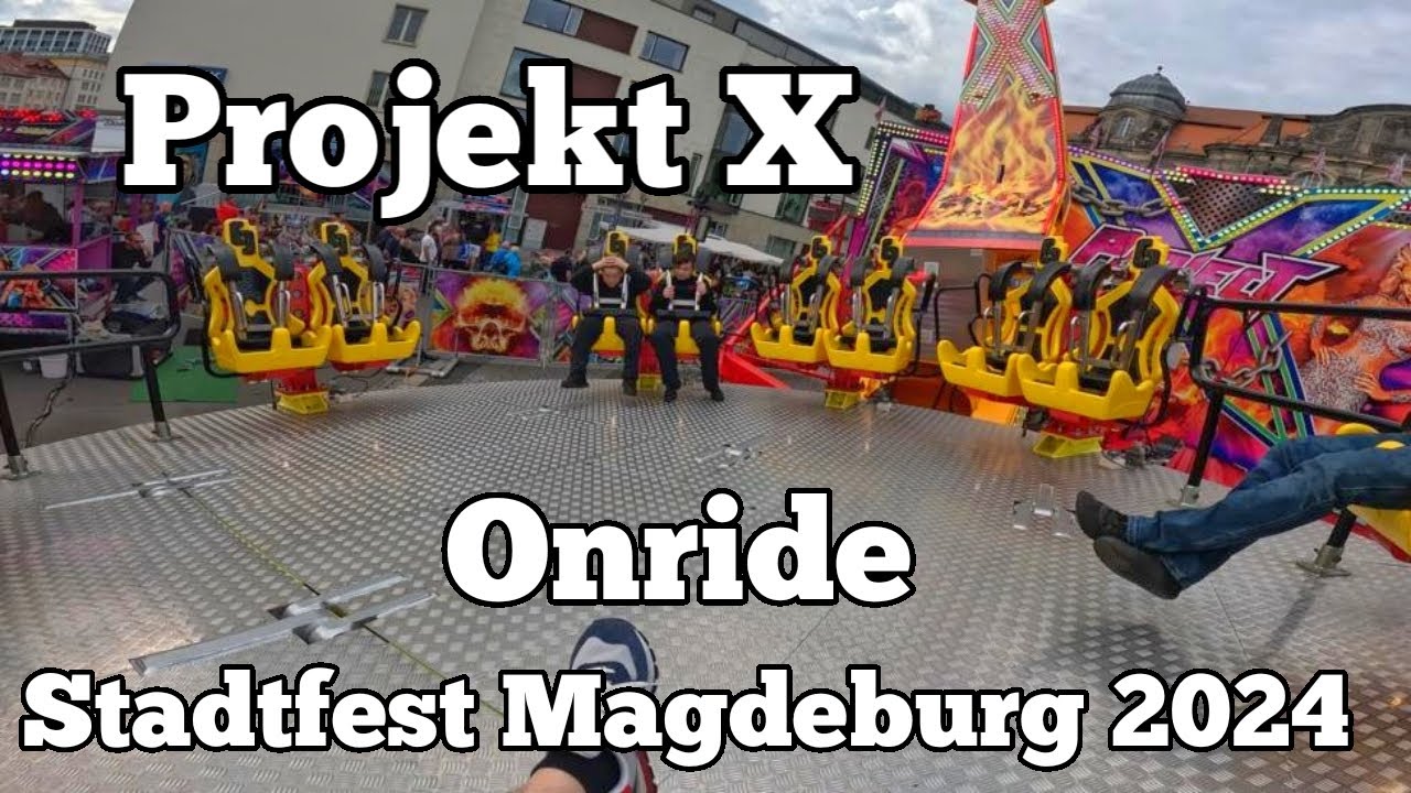 ⁴ᴷ Project X - Lehrmann / Schmidt - Onride | Stadtfest Magdeburg 2024