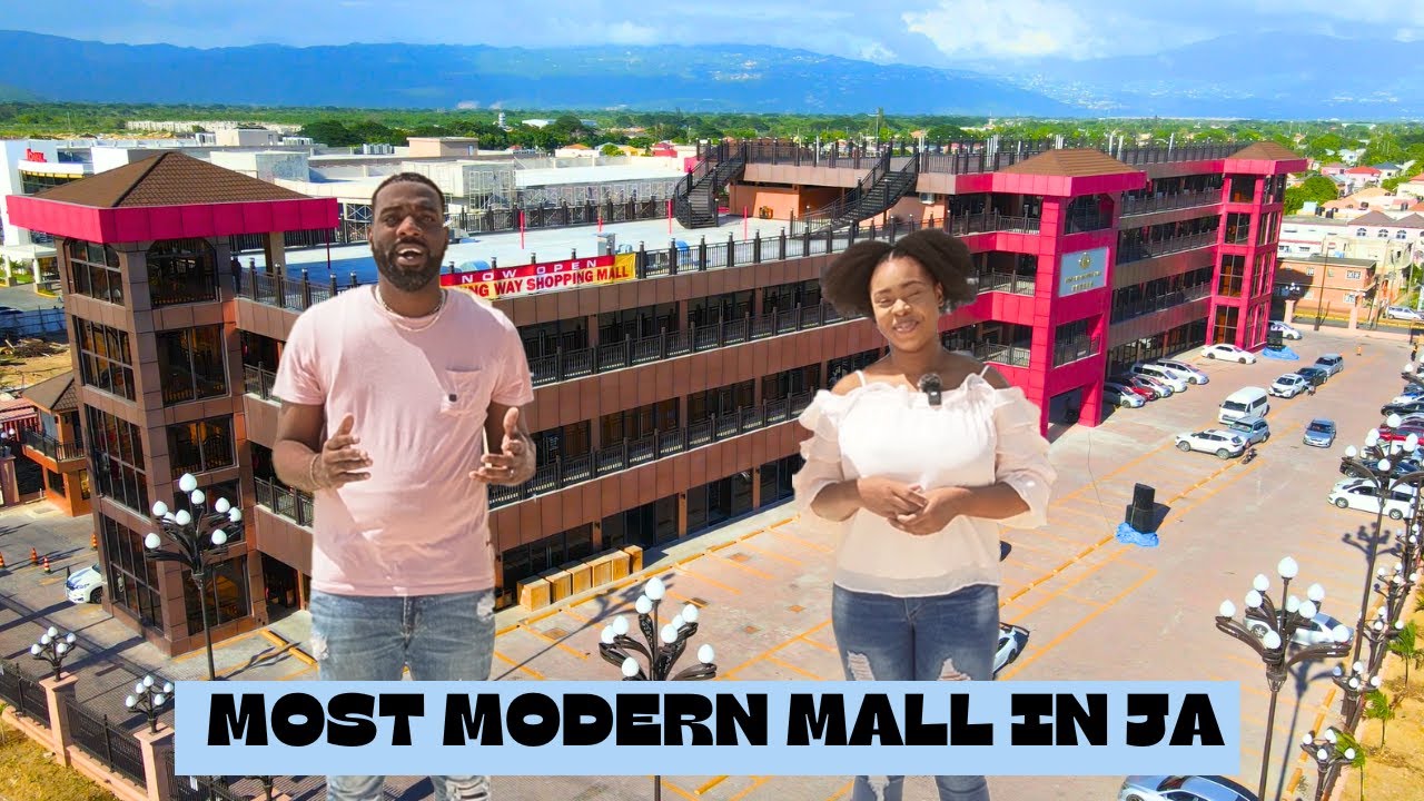 Touring the most beautiful mall in Jamaica located in Portmore