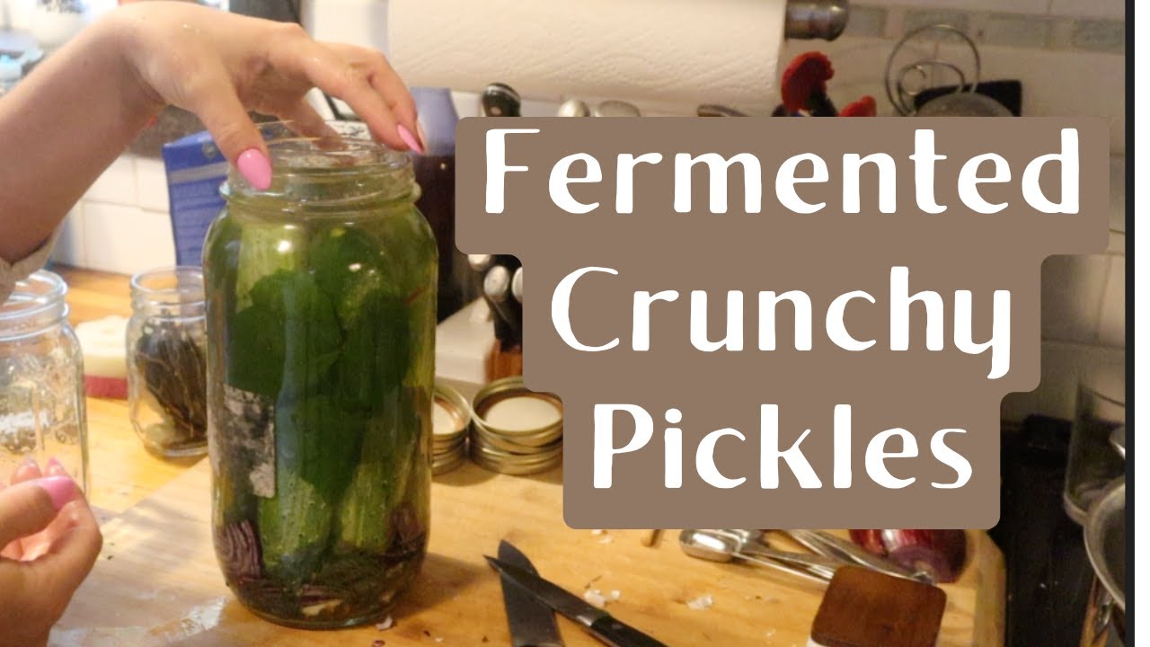 The Secret to Crunchy, Gut Healthy Pickles | Fermentation Made Simple