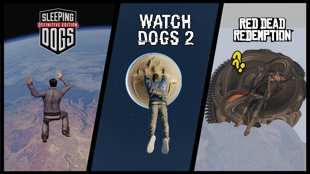 What Happens if You Fall From Space in OPEN-WORLD Games? (2010-2025)