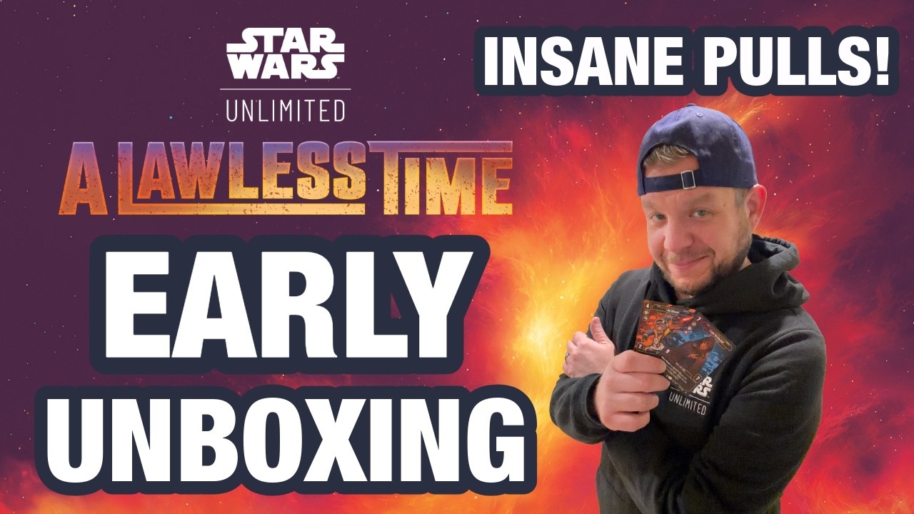 Star Wars Unlimited A Lawless Time EARLY Unboxing! Booster Box, Prerelease Kit & Decks INSANE Pulls!