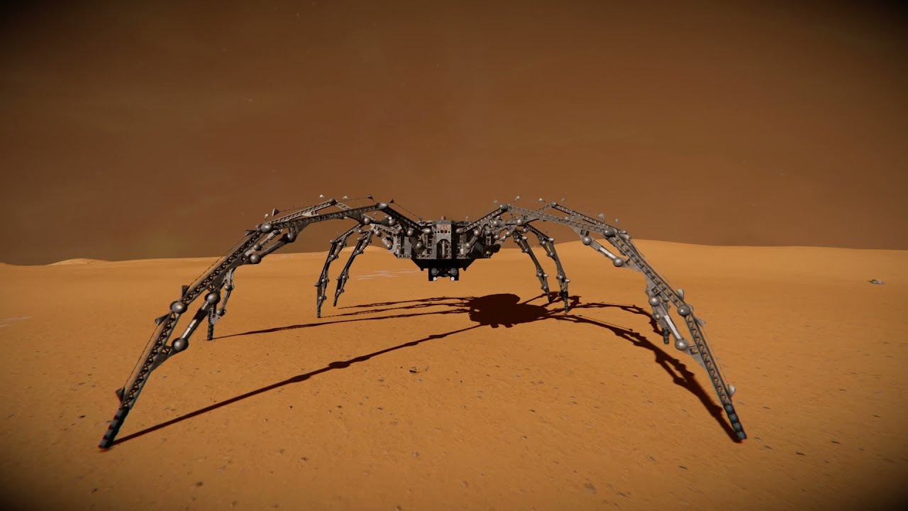 Spider, a mechanical wonder, Space Engineers Xbox
