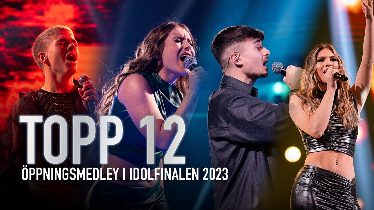 Topp 13 öppnar Idolfinalen med ett magiskt medley  | Idol Sverige | TV4 & TV4 Play