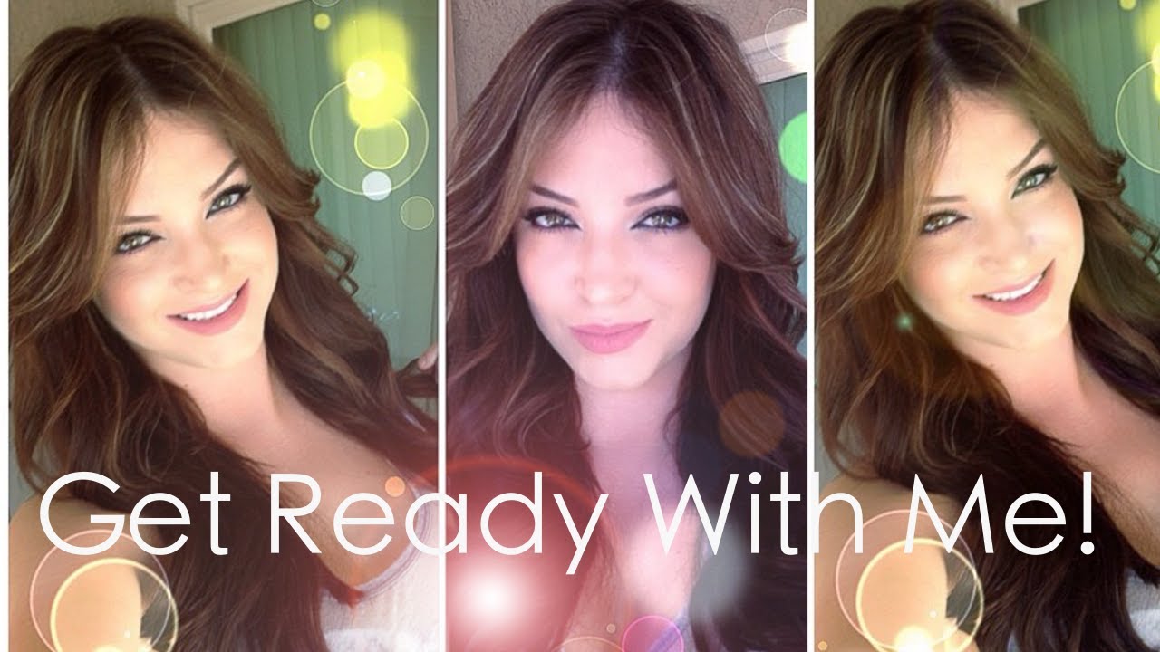GET READY WITH ME ♡ Hair & Makeup