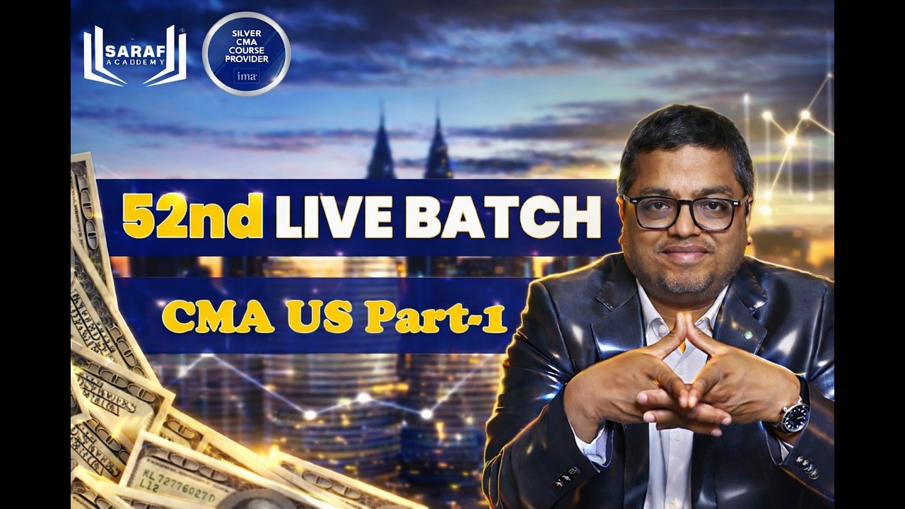 52nd LIVE CMA US Batch Begins | Building Management Thinkers Since Years