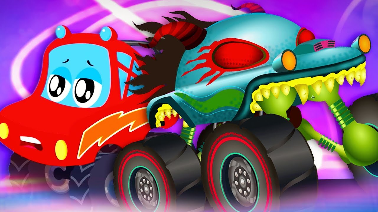 Catch Me If You Can | Little Red Car | Video for Kids