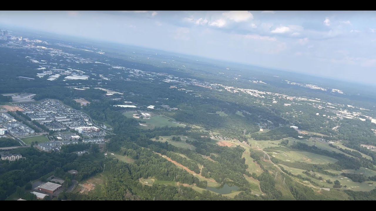 FULL FLIGHT - Charlotte to Piedmont Triad GSO airport on July 5, 2021