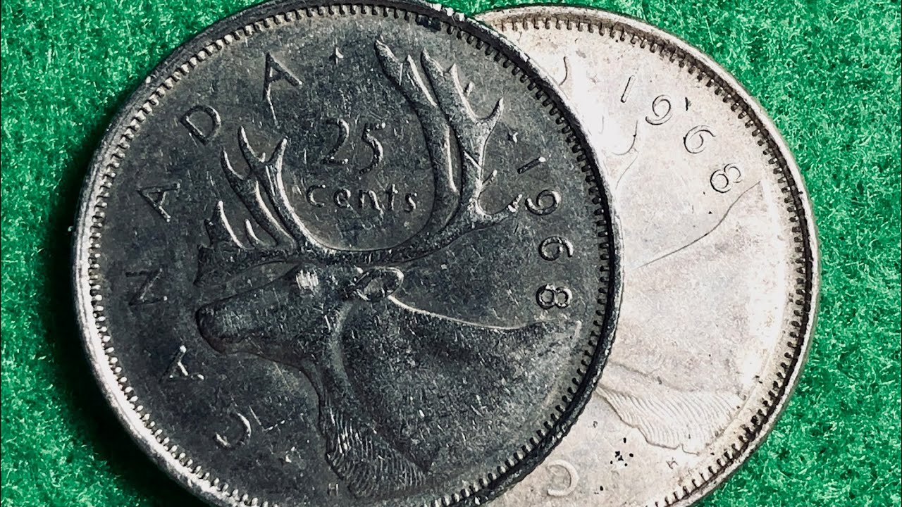 1968 Canadian Quarters: Silver or Nickel