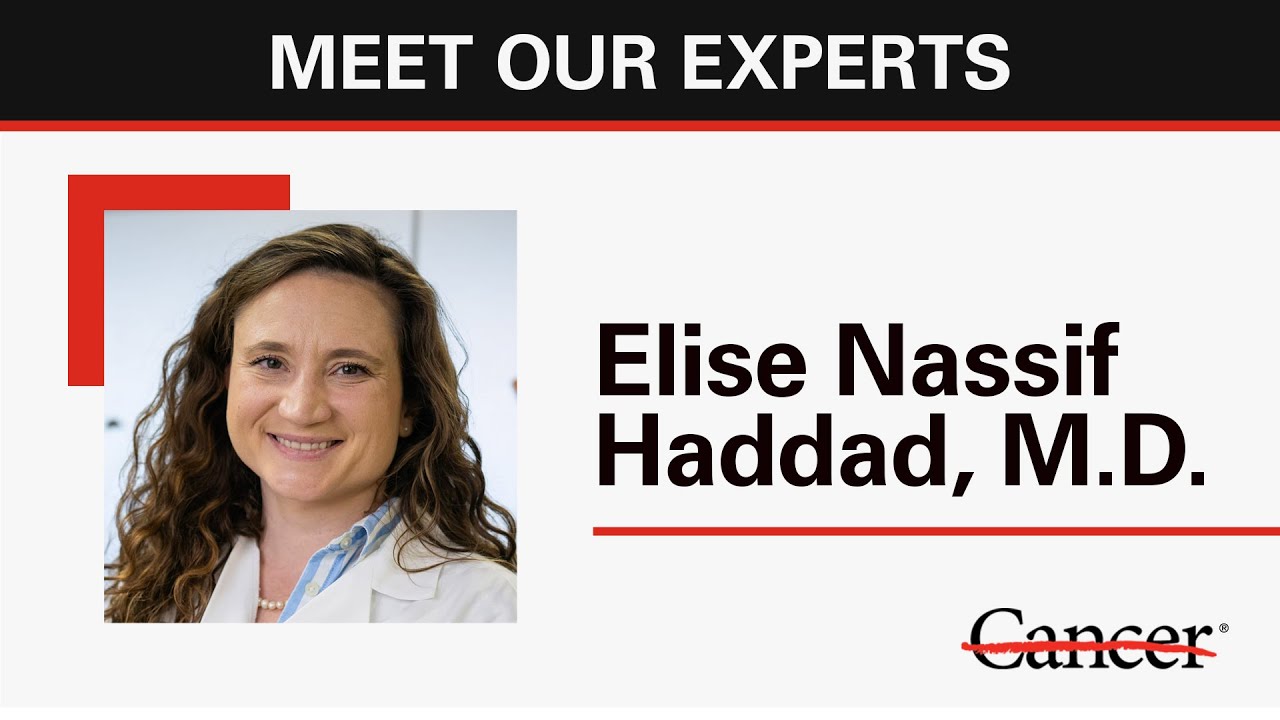 Meet sarcoma medical oncologist Elise Nassif Haddad, M.D.