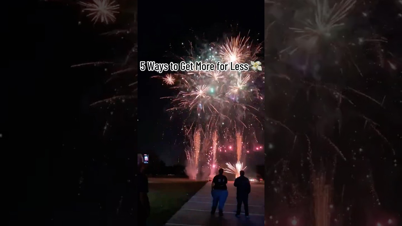 Five Ways To Get More Fireworks For Less! #shorts #fireworks #pyro #reels #fallseason