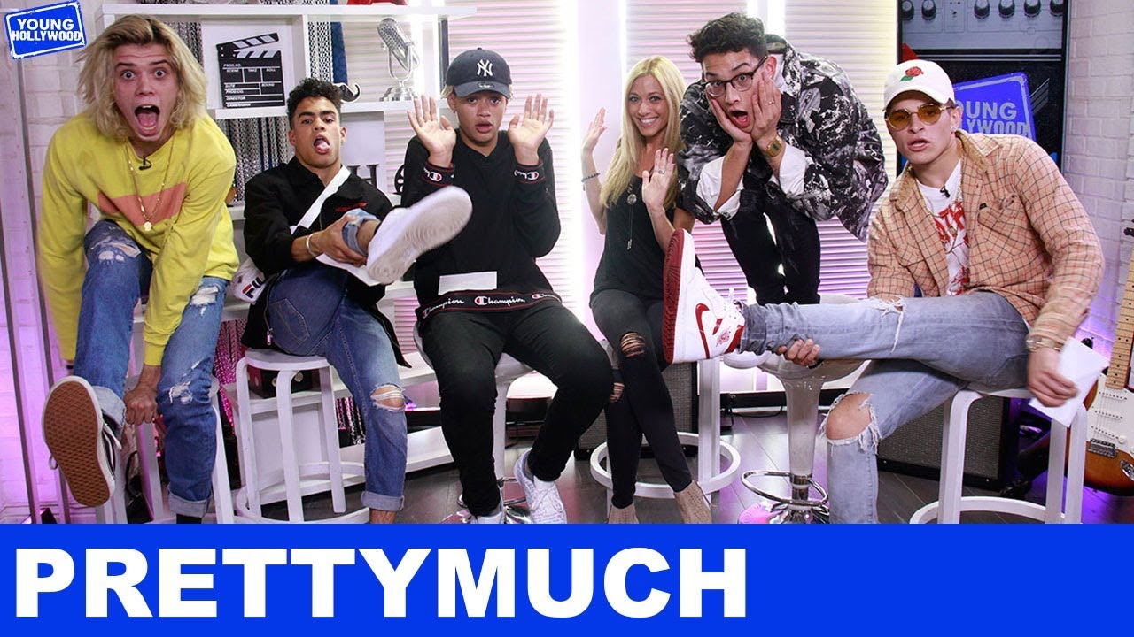 PRETTYMUCH: Teaching Fans Their Dance Moves!