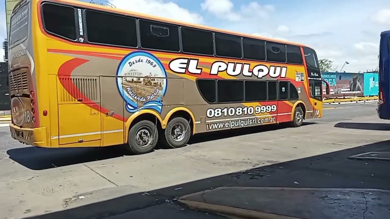 📣 MOVIMIENTO DE ÓMNIBUS DE LARGA DISTANCIA EN TERMINAL RETIRO #retiro #movimiento #omnibus