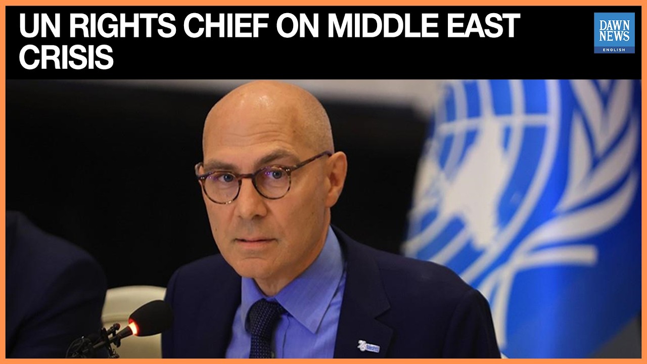 Briefing: UN Rights Chief Talks to Media on Middle East Crisis | Dawn News English