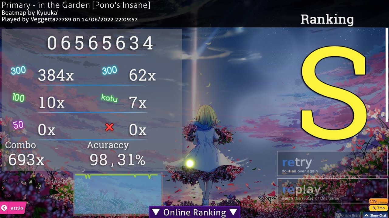 in the Garden [Osu!] [Pono's Insane] S