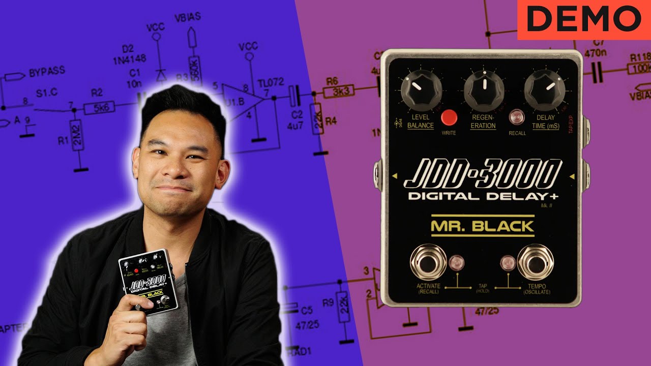 The Big Rack Delay Done Simple | Mr Black JDD-3000+ mk. II Digital Delay