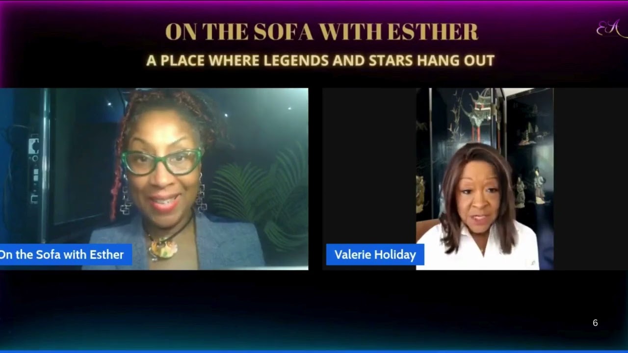 Valerie Holiday - On the Sofa with Esther: RIAA Award Celebration
