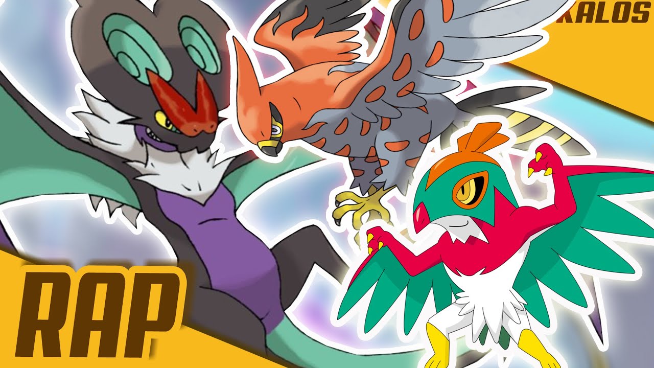 RAP Pokémon (Talonflame, Noivern e Hawlucha) - 「Time Kalos p.1 」 f. Vini KS - TC Punters