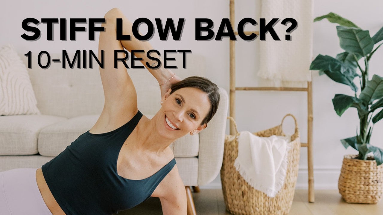 A Gentle Pilates Routine for a Stiff Lower Back (Women 40+)