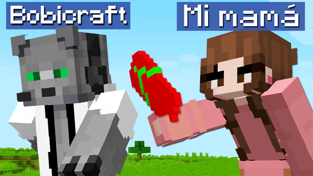 Minecraft Pero es mi MAM&Aacute; contra 200 Jugadores!