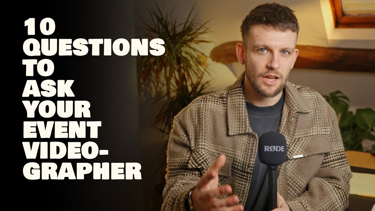 10 questions to ask before you hire an event videographer