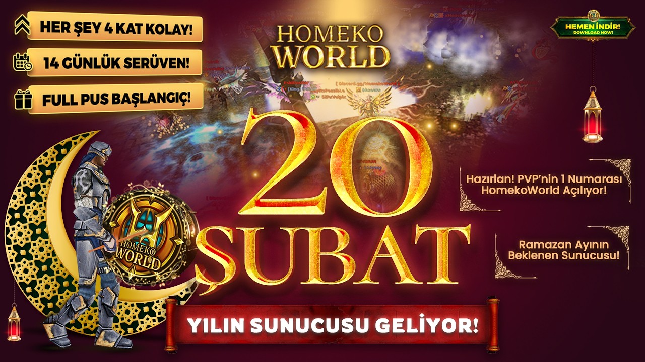 SON 4 GÜN!! FARKLI SERVERLARDA ZAMAN HARCAMA.. 14 GÜNLÜK RAMAZAN SUNUCUSU 20.02.2026 TARİHİNDE...