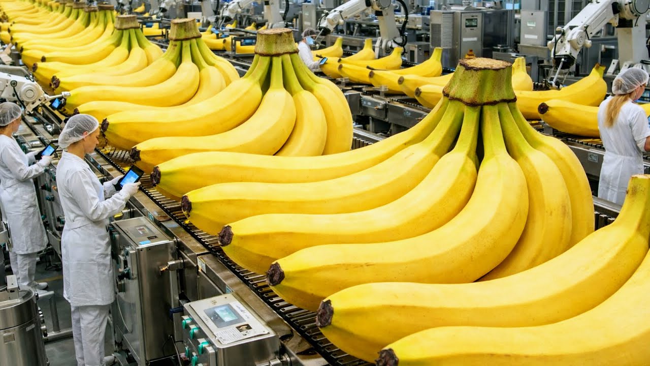Inside the Factory: Turning Ripe Bananas into Premium Banana Liquor Every Day (Full Process)