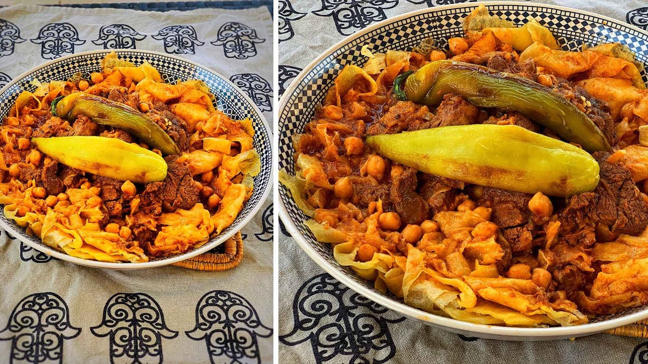 Chakhchoukha de Biskra(Succulente recette de l'est algérien)