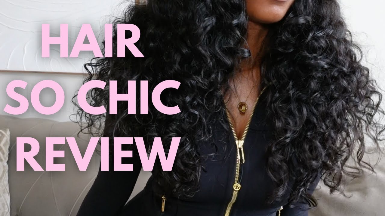 HAIR SO CHIC INDIAN CURLY HAIR REVIEW + 1st IMPRESSION 