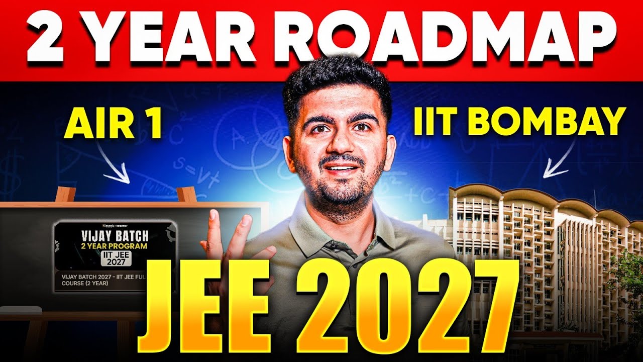 How to Start Class 11 preparation ? JEE 2027 | Best Strategy & IIT Motivation
