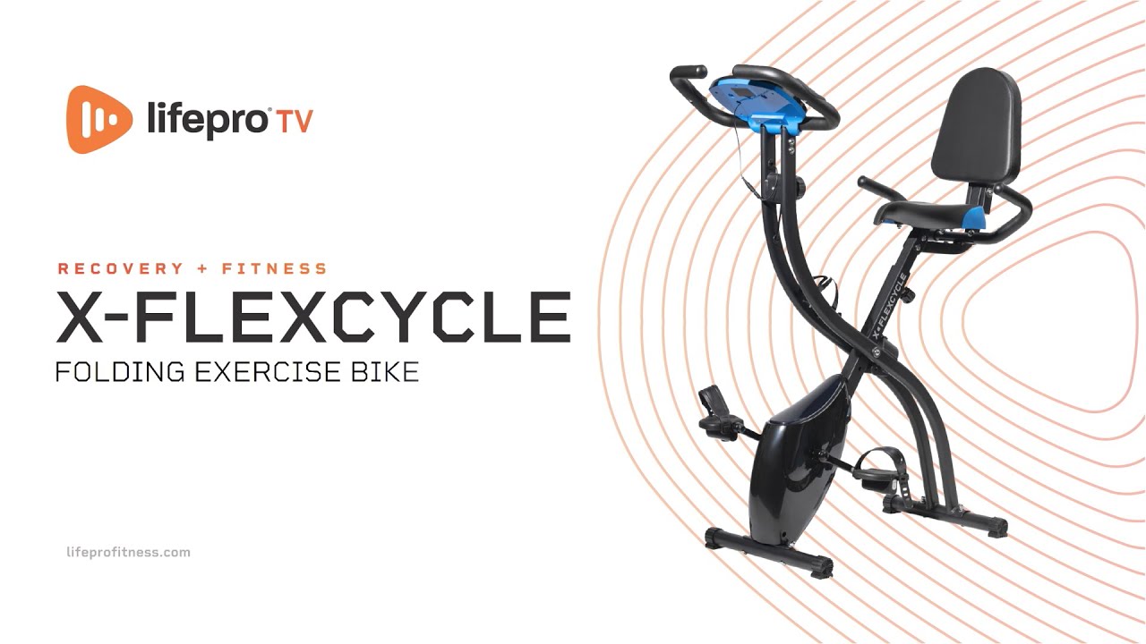Lifepro X-Flexcycle Folding Exercise Bike Orientation