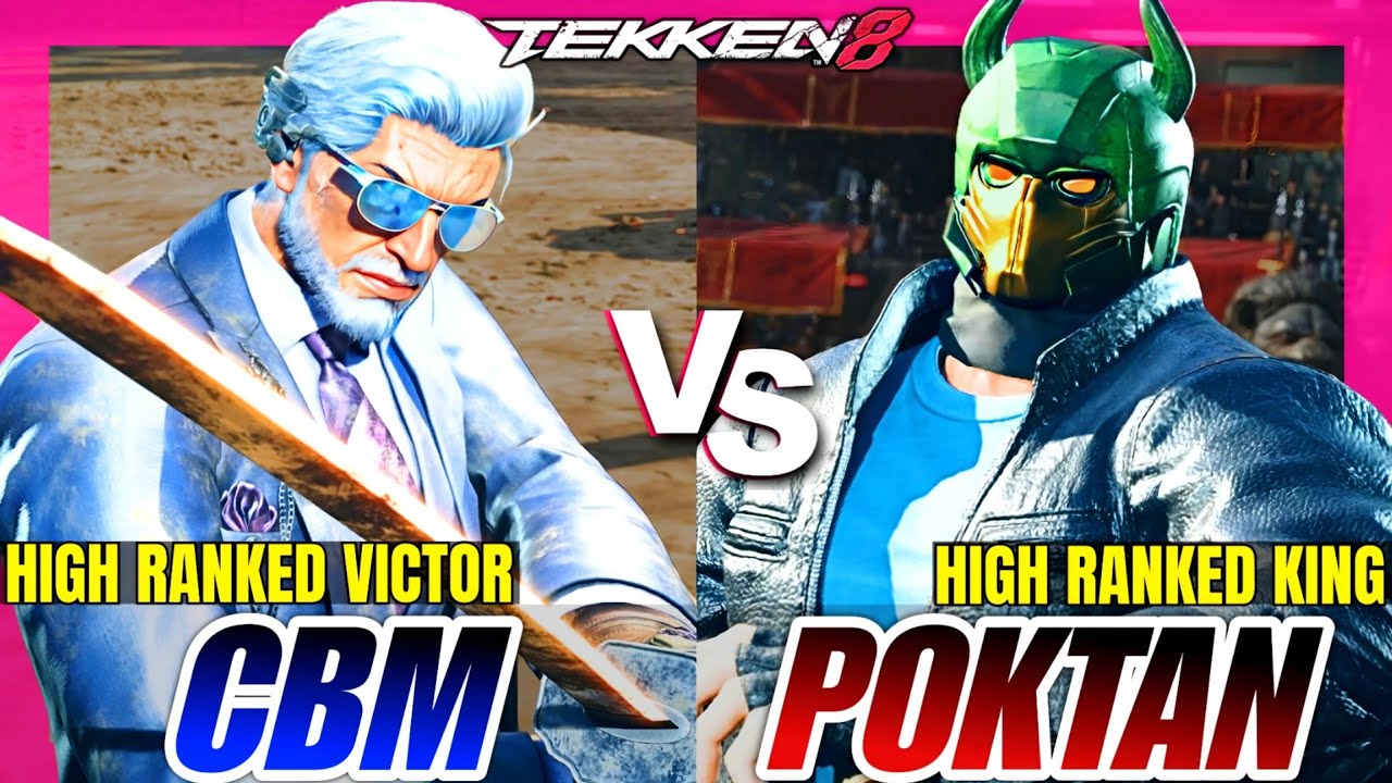 Tekken 8 | CBM (Victor) vs Poktan (King) | High Level Ranked Match Replay