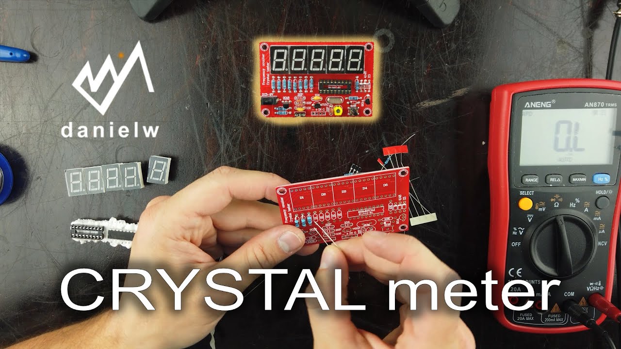 Crystal Oscillator Frequency counter tester. Build.