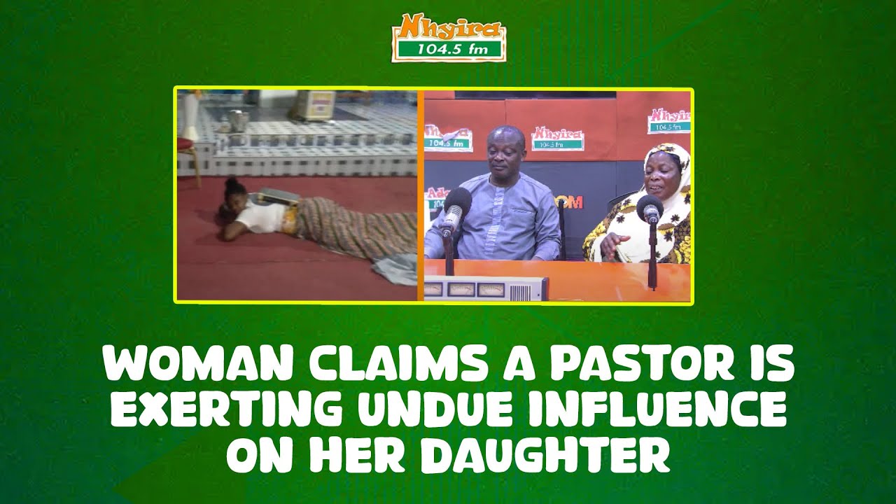 Woman claims a pastor is exerting undue influence on her daughter