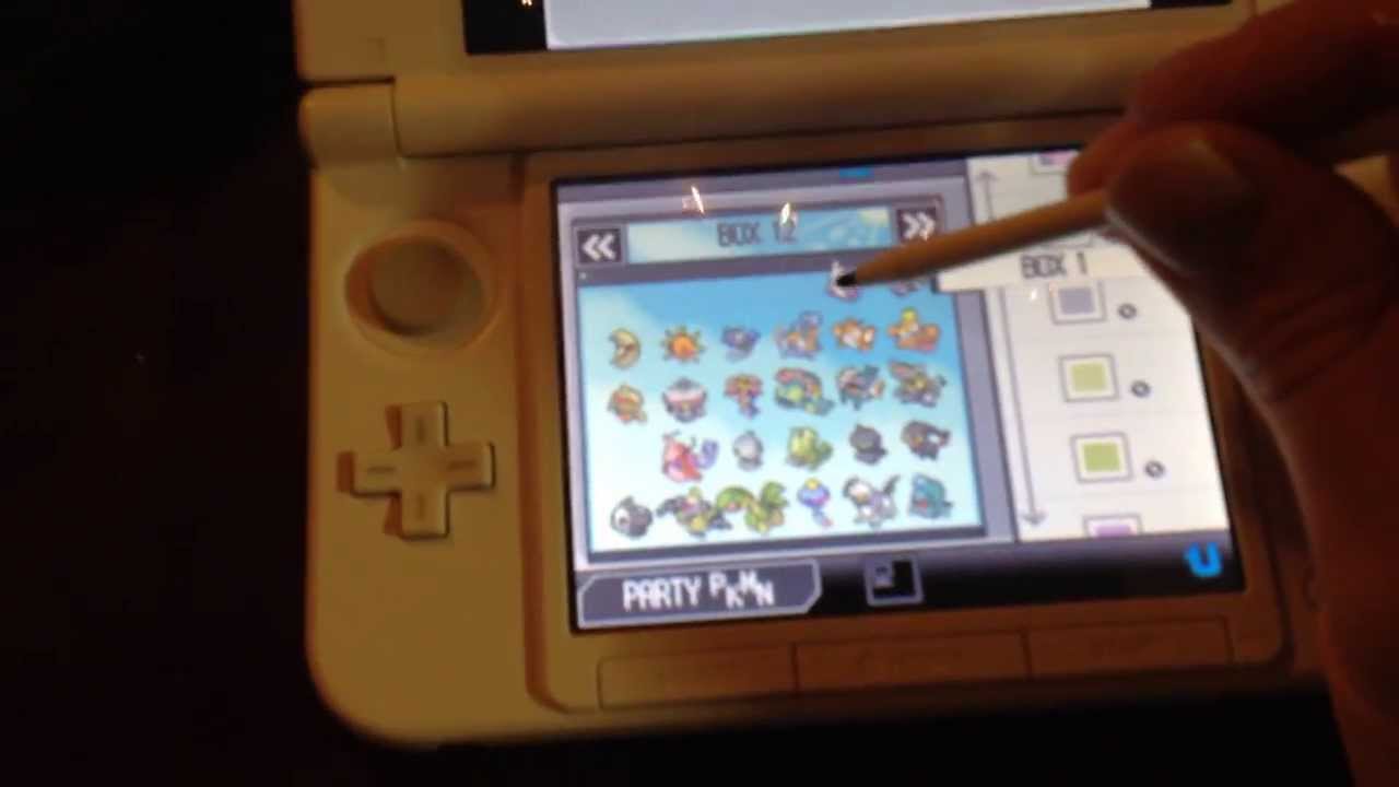 Transferring from Pokemon Black to Pokemon X/Y