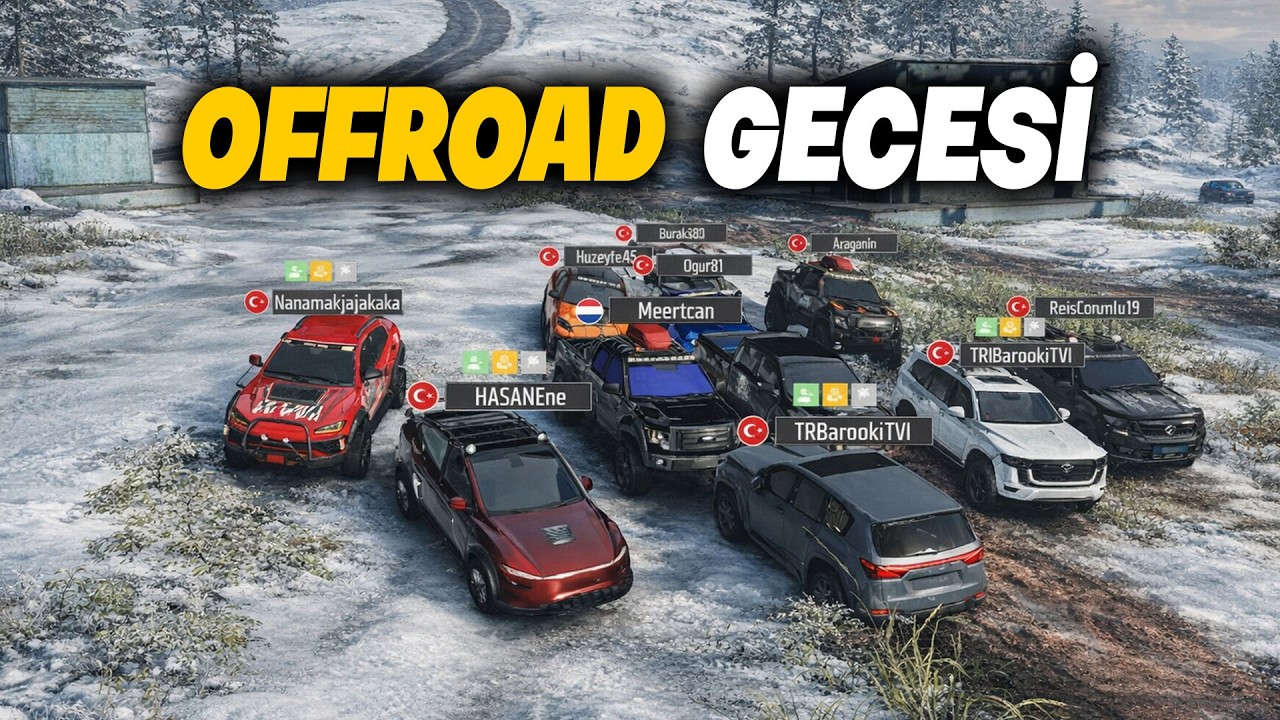 MODİFİYE GECESİ! OFFROAD LEAGUE ONLİNE
