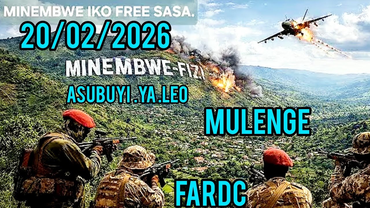 20/02/2026 Point Zero Asubuhi: Hali ya Vita Leo 🔥lemera mulenge kidoti taya vita uko tazama video 🇨🇩