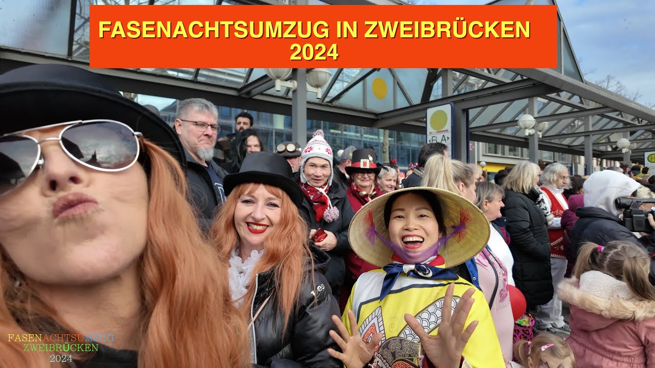 FASENACHTSUMZUG  IN ZWEIBRÜCKEN 2024