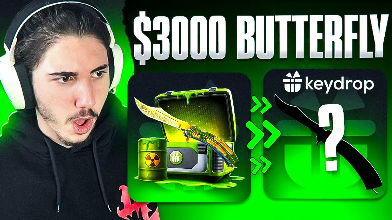 $4,000 CASE BATTLE&hellip; AND WE HIT A $2,000 BUTTERFLY KNIFE!! (Keydrop Promo Code 2025)