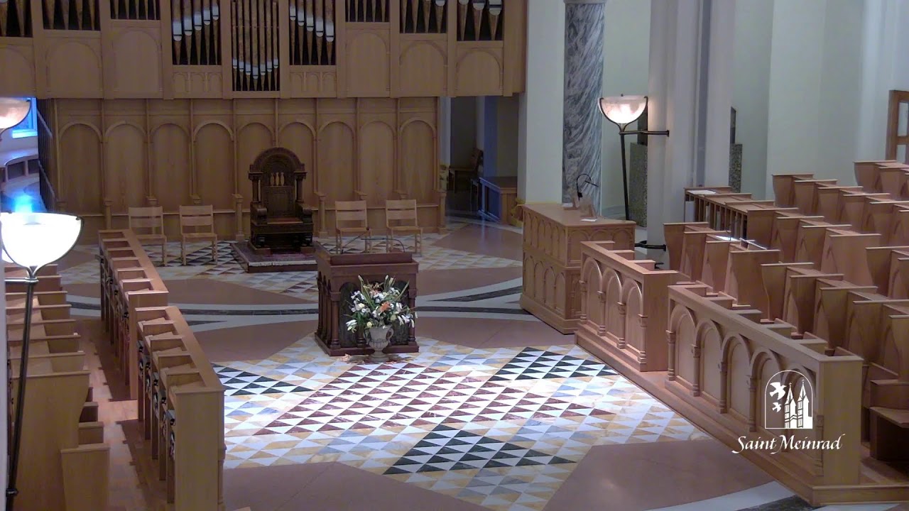 Vespers in the Archabbey Church on October 30, 2025